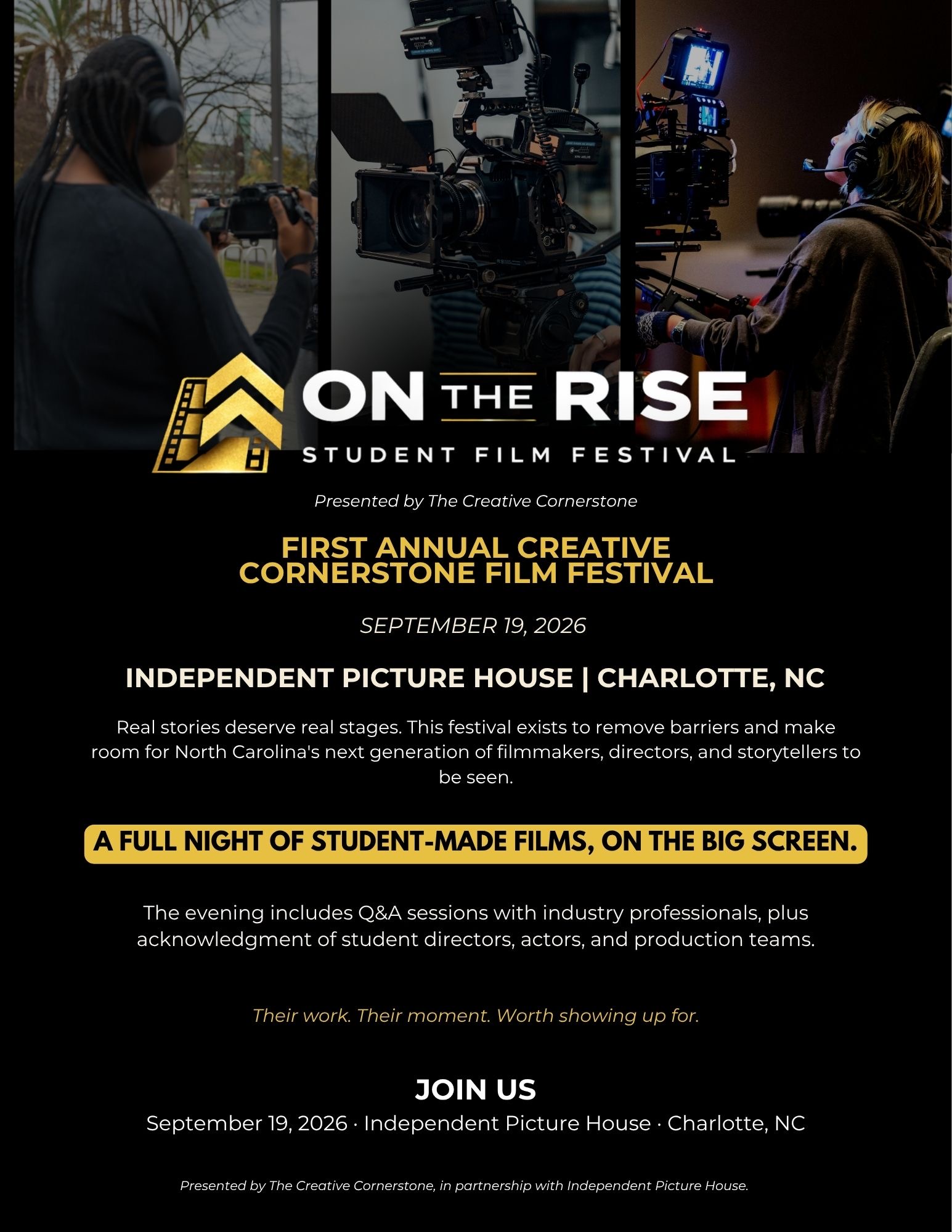 ON THE RISE: Student Film Festival