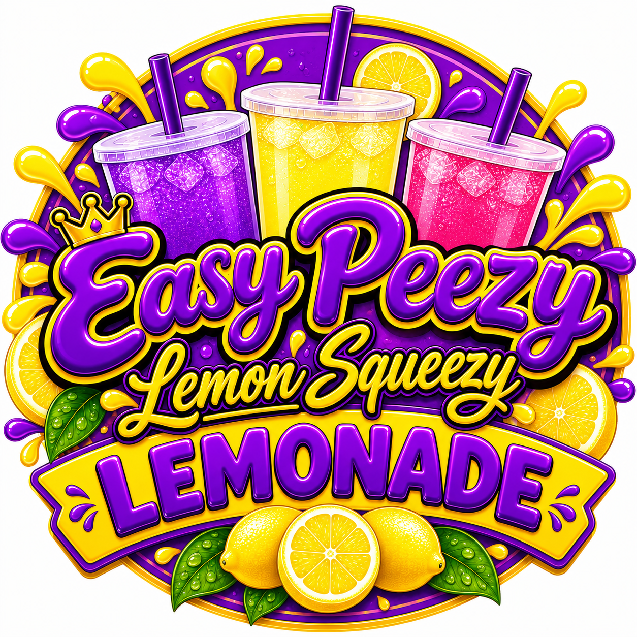 Easy Peezy Lemon Squeezy Lemonade