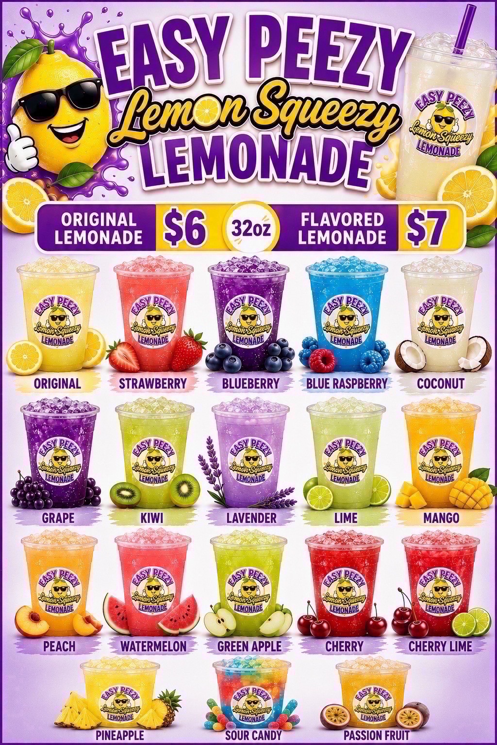Easy Peezy Lemon Squeezy Lemonade
