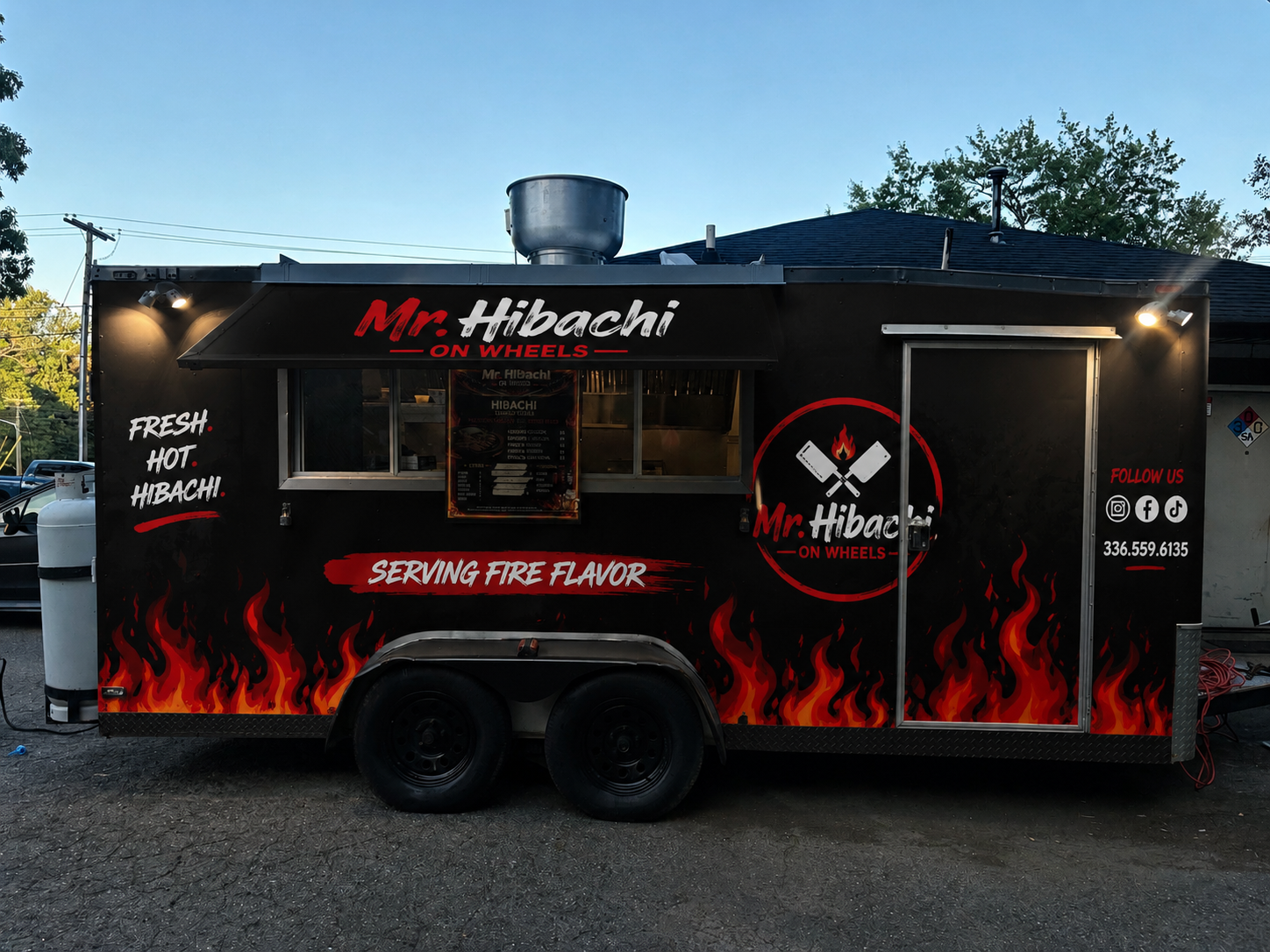 Mr hibachi on wheels