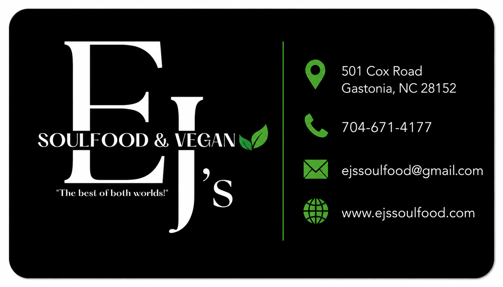 Ejs Soul Food & Vegan